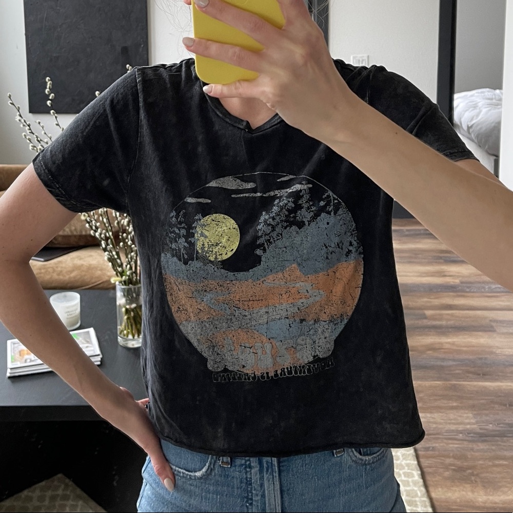 Vintage Style Crop Top